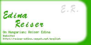 edina reiser business card